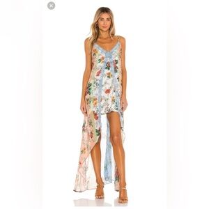 Agua Bendita X Revolve Victoria Floral Dress Medium